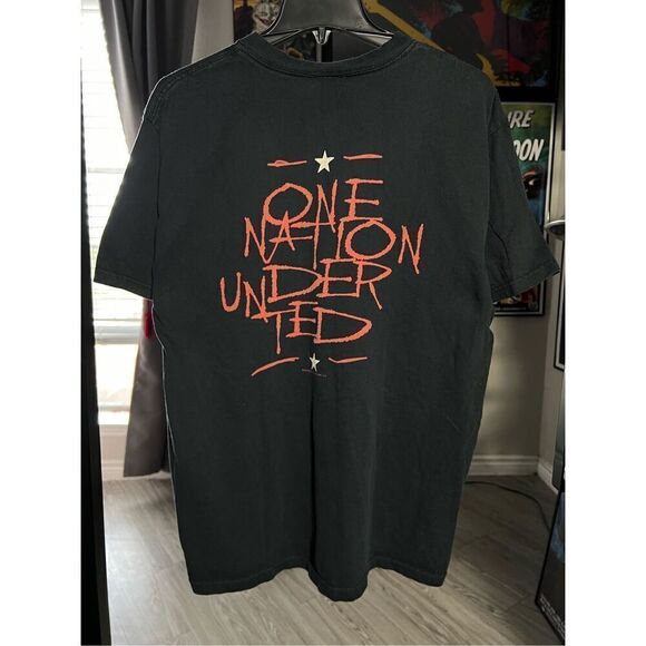 Vintage Y2K Ted Nugent One Nation Under Ted AOP Tee - Picture 3 of 6